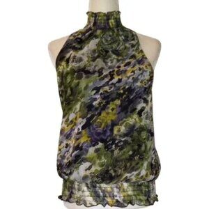 A. BYER DRESSY ANIMAL PRINT TANK